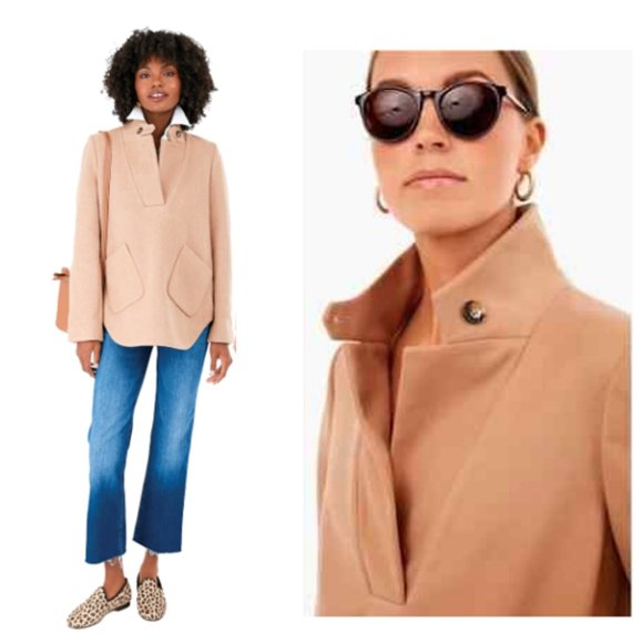 Tuckernuck | NEW Emerson Wool Equestrian Popover Jacket in Camel Size M - Picture 3 of 16